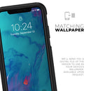 Marbleized Ocean Blue - Skin Kit for the iPhone OtterBox Cases