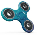 Marbleized Ocean Blue Full-Body Fidget Spinner Skin-Kit