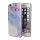 Marbleized Paradise V072 iPhone 6/6s or 6/6s Plus 2-Piece Hybrid INK-Fuzed Case