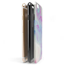 Marbleized Paradise V072 iPhone 6/6s or 6/6s Plus 2-Piece Hybrid INK-Fuzed Case