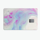 Marbleized Paradise V072 - Premium Protective Decal Skin-Kit for the Apple Credit Card