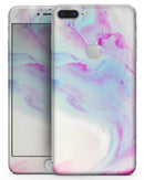 Marbleized Paradise V072 - Skin-kit for the iPhone 8 or 8 Plus
