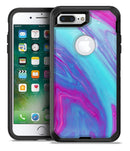 Marbleized Pink Ocean Blue v32 - iPhone 7 Plus/8 Plus OtterBox Case & Skin Kits