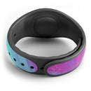 Marbleized Pink Ocean Blue v32 - Decal Skin Wrap Kit for the Disney Magic Band