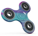 Marbleized Pink Ocean Blue v32 Full-Body Fidget Spinner Skin-Kit