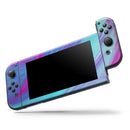Marbleized Pink Ocean Blue v32 // Skin Decal Wrap Kit for Nintendo Switch Console & Dock, Joy-Cons, Pro Controller, Lite, 3DS XL, 2DS XL, DSi, or Wii - Vinyl Skin Wrap for Nintendo Switch 2, OLED, Lite, Pro Controller, Wii & Classic Handhelds
