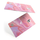 Marbleized Pink Paradise - Premium Protective Decal Skin-Kit for the Apple Credit Card