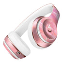 Marbleized Pink Paradise Full-Body Skin Kit for the Beats by Dre Solo 3 Wireless Headphones