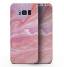 Marbleized Pink Paradise - Samsung Galaxy S8 Full-Body Skin Kit