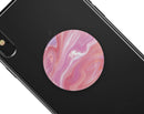 Marbleized Pink Paradise - Skin Kit for PopSockets and other Smartphone Extendable Grips & Stands