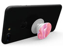 Marbleized Pink Paradise - Skin Kit for PopSockets and other Smartphone Extendable Grips & Stands