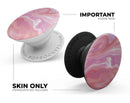 Marbleized Pink Paradise - Skin Kit for PopSockets and other Smartphone Extendable Grips & Stands