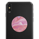 Marbleized Pink Paradise - Skin Kit for PopSockets and other Smartphone Extendable Grips & Stands
