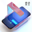 Marbleized Pink Paradise UV Germicidal Sanitizing Sterilizing Wireless Smart Phone Screen Cleaner + Charging Station