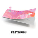Marbleized Pink Paradise V2 - Premium Protective Decal Skin-Kit for the Apple Credit Card