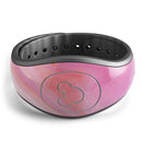Marbleized Pink Paradise V2 - Decal Skin Wrap Kit for the Disney Magic Band