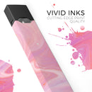 Marbleized Pink Paradise V2 - Premium Decal Protective Skin-Wrap Sticker compatible with the Juul Labs vaping device