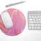 Marbleized Pink Paradise V2// WaterProof Rubber Foam Backed Anti-Slip Mouse Pad for Home Work Office or Gaming Computer Desk