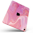 Marbleized Pink Paradise V2 - Full Body Skin Decal for the Apple iPad Pro 12.9", 11", 10.5", 9.7", Air or Mini (All Models Available)
