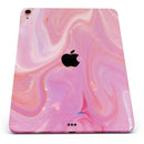 Marbleized Pink Paradise V2 - Full Body Skin Decal for the Apple iPad Pro 12.9", 11", 10.5", 9.7", Air or Mini (All Models Available)