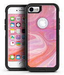 Marbleized Pink Paradise V2 - iPhone 7 or 8 OtterBox Case & Skin Kits