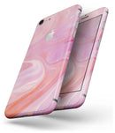 Marbleized Pink Paradise V2 - Skin-kit for the iPhone 8 or 8 Plus
