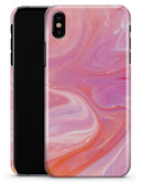 Marbleized Pink Paradise V2 - iPhone X Clipit Case