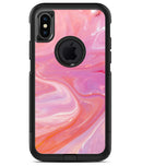 Marbleized Pink Paradise V2 - iPhone X OtterBox Case & Skin Kits