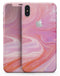Marbleized Pink Paradise V2 - iPhone X Skin-Kit