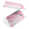 Marbleized Pink Paradise V4 - Premium Protective Decal Skin-Kit for the Apple Credit Card