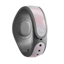 Marbleized Pink Paradise V4 - Decal Skin Wrap Kit for the Disney Magic Band