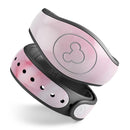 Marbleized Pink Paradise V4 - Decal Skin Wrap Kit for the Disney Magic Band