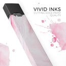 Marbleized Pink Paradise V4 - Premium Decal Protective Skin-Wrap Sticker compatible with the Juul Labs vaping device
