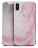 Marbleized Pink Paradise V4 - iPhone X Skin-Kit