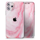 Marbleized Pink Paradise V4 - Vinyl Skin Wrap for iPhone 17 Pro Max, 17 Pro, 17 Air, 17, 16 & All Models — Soft Matte or Ultra Gloss