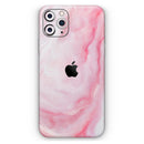Marbleized Pink Paradise V4 - Vinyl Skin Wrap for iPhone 17 Pro Max, 17 Pro, 17 Air, 17, 16 & All Models — Soft Matte or Ultra Gloss