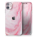 Marbleized Pink Paradise V4 - Vinyl Skin Wrap for iPhone 17 Pro Max, 17 Pro, 17 Air, 17, 16 & All Models — Soft Matte or Ultra Gloss