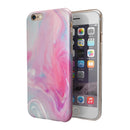 Marbleized Pink Paradise V5 iPhone 6/6s or 6/6s Plus 2-Piece Hybrid INK-Fuzed Case