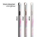 Marbleized Pink Paradise V5 iPhone 6/6s or 6/6s Plus 2-Piece Hybrid INK-Fuzed Case