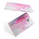 Marbleized Pink Paradise V5 - Premium Protective Decal Skin-Kit for the Apple Credit Card