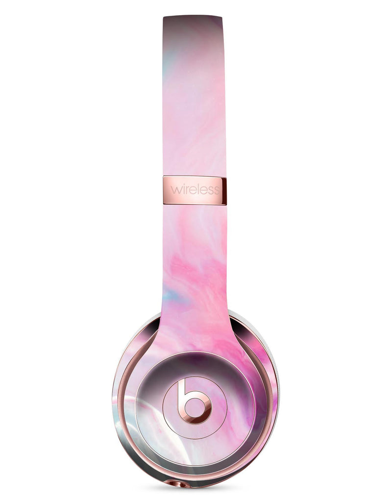 Marbleized Pink Paradise V5 Full-Body Skin Kit for the Beats by Dre Solo 3 Wireless Headphones