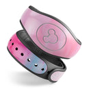 Marbleized Pink Paradise V5 - Decal Skin Wrap Kit for the Disney Magic Band