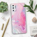 Marbleized Pink Paradise V5 - Premium Vinyl Skin Decal for Samsung Galaxy S25 Ultra, S24, S23, S22 & All Galaxy S Models