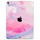 Marbleized Pink Paradise V5 - Full Body Skin Decal for the Apple iPad Pro 12.9", 11", 10.5", 9.7", Air or Mini (All Models Available)