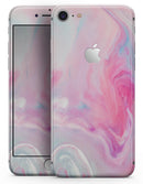 Marbleized Pink Paradise V5 - Skin-kit for the iPhone 8 or 8 Plus