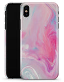 Marbleized Pink Paradise V5 - iPhone X Clipit Case
