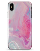 Marbleized Pink Paradise V5 - iPhone X Clipit Case