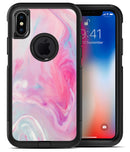 Marbleized Pink Paradise V5 - iPhone X OtterBox Case & Skin Kits