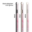Marbleized Pink Paradise V6 iPhone 6/6s or 6/6s Plus 2-Piece Hybrid INK-Fuzed Case