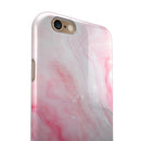 Marbleized Pink Paradise V6 iPhone 6/6s or 6/6s Plus 2-Piece Hybrid INK-Fuzed Case